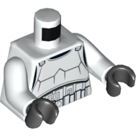 Lego tělo, bílá (6031087, 4655661)